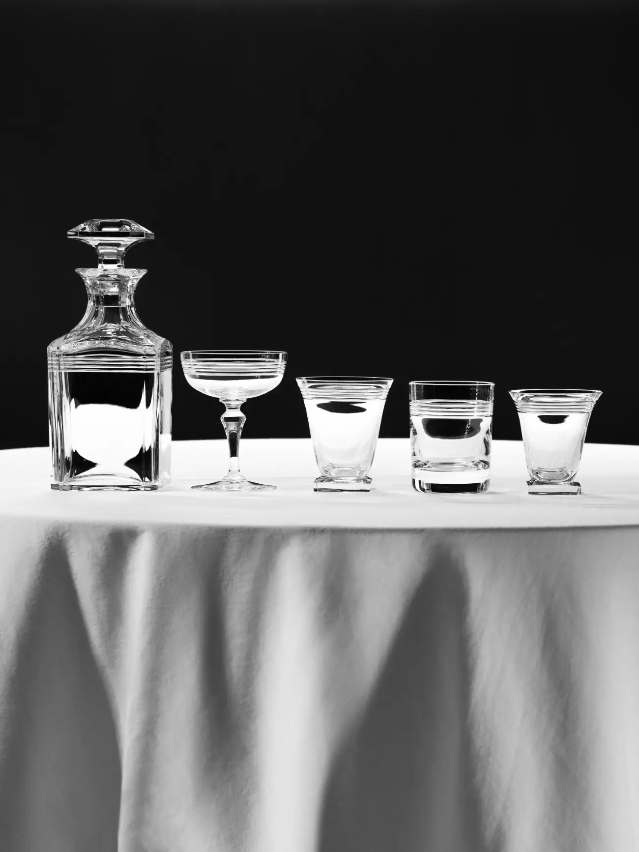 Thom Browne and Baccarat debut exclusive glassware collection