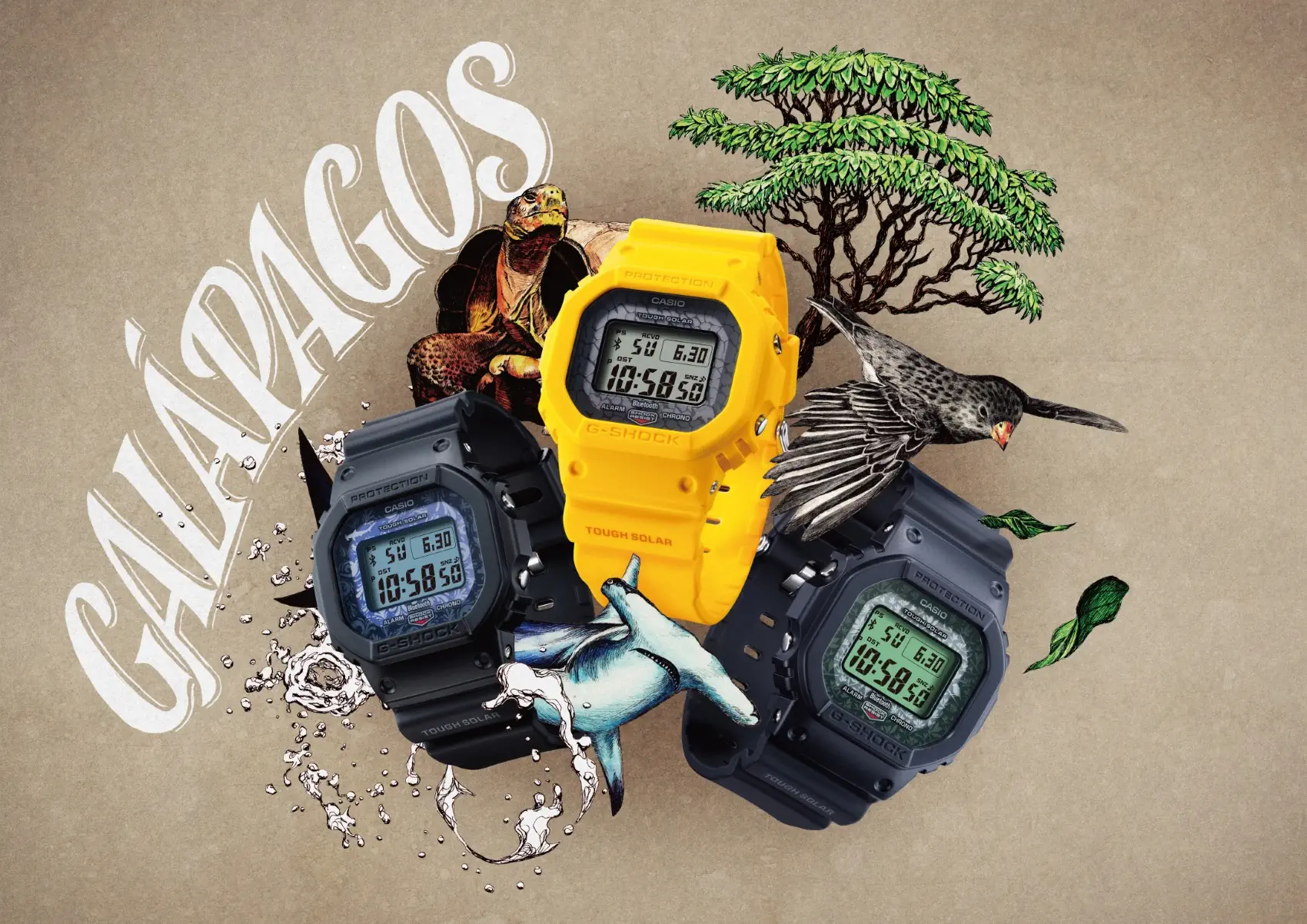 G-SHOCK Goes Wild: A Galapagos Odyssey on Your Wrist
