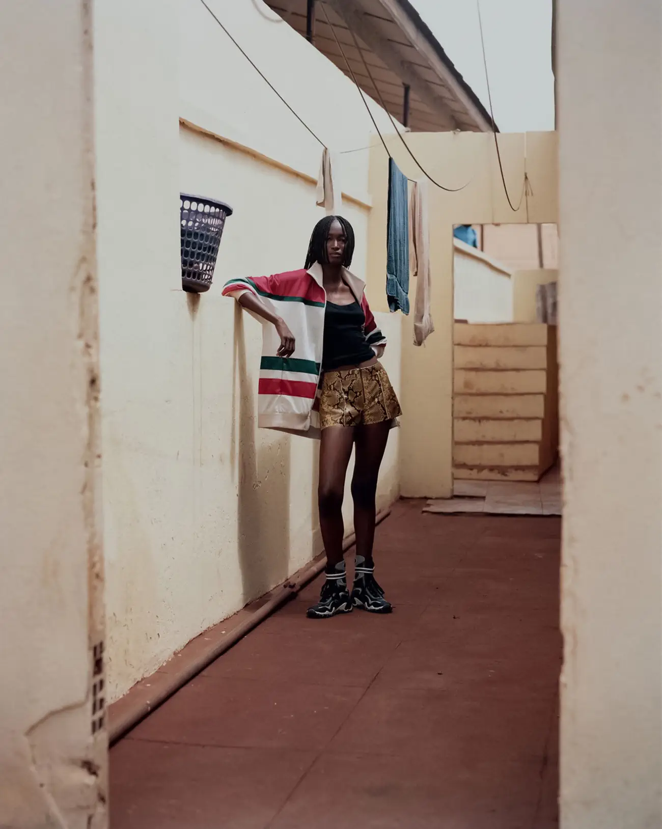 Laira Alhassan by Campbell Addy for WSJ. Magazine December 2023-January 2024