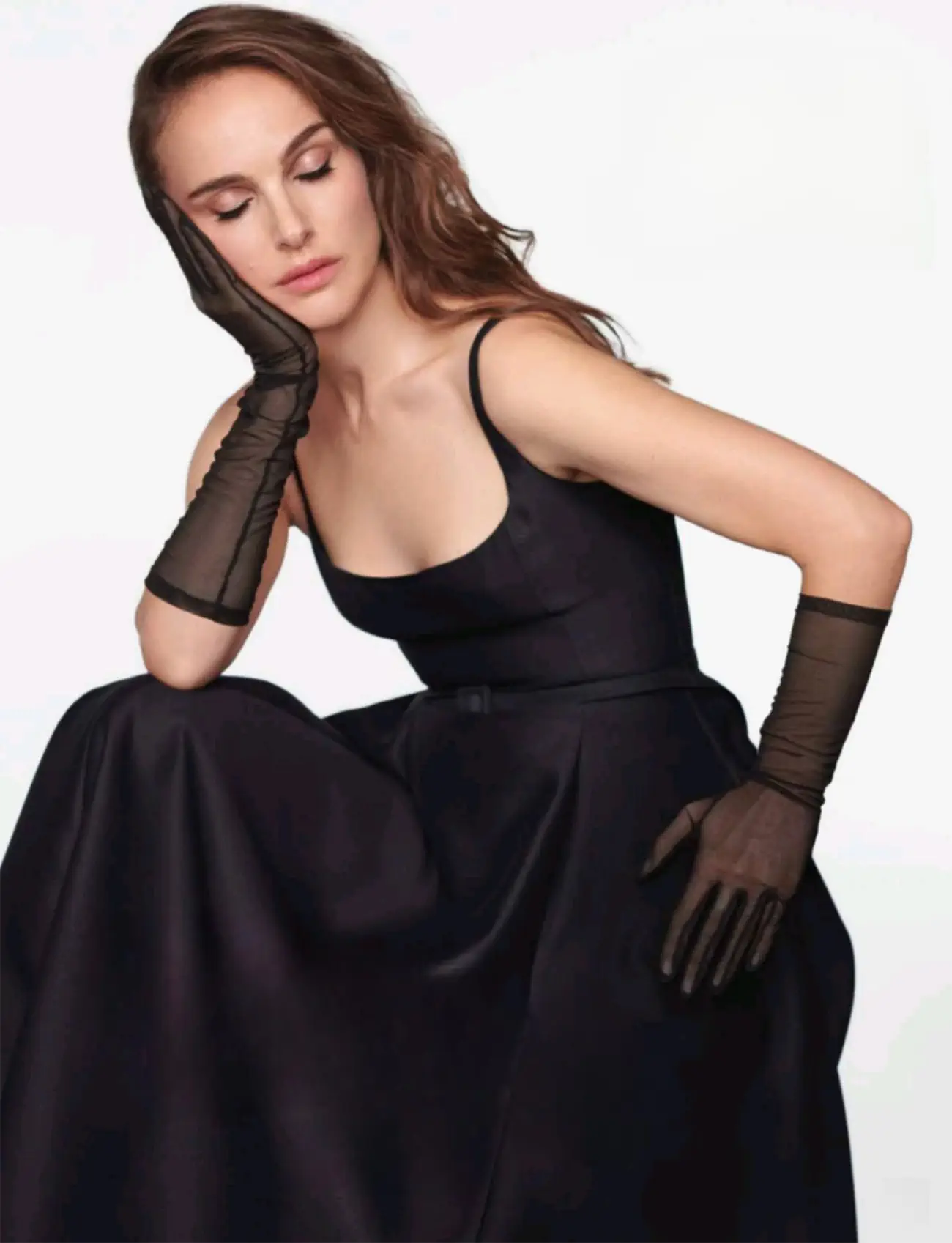 Natalie Portman in Dior on Elle France January 18th, 2024 by Felix Cooper