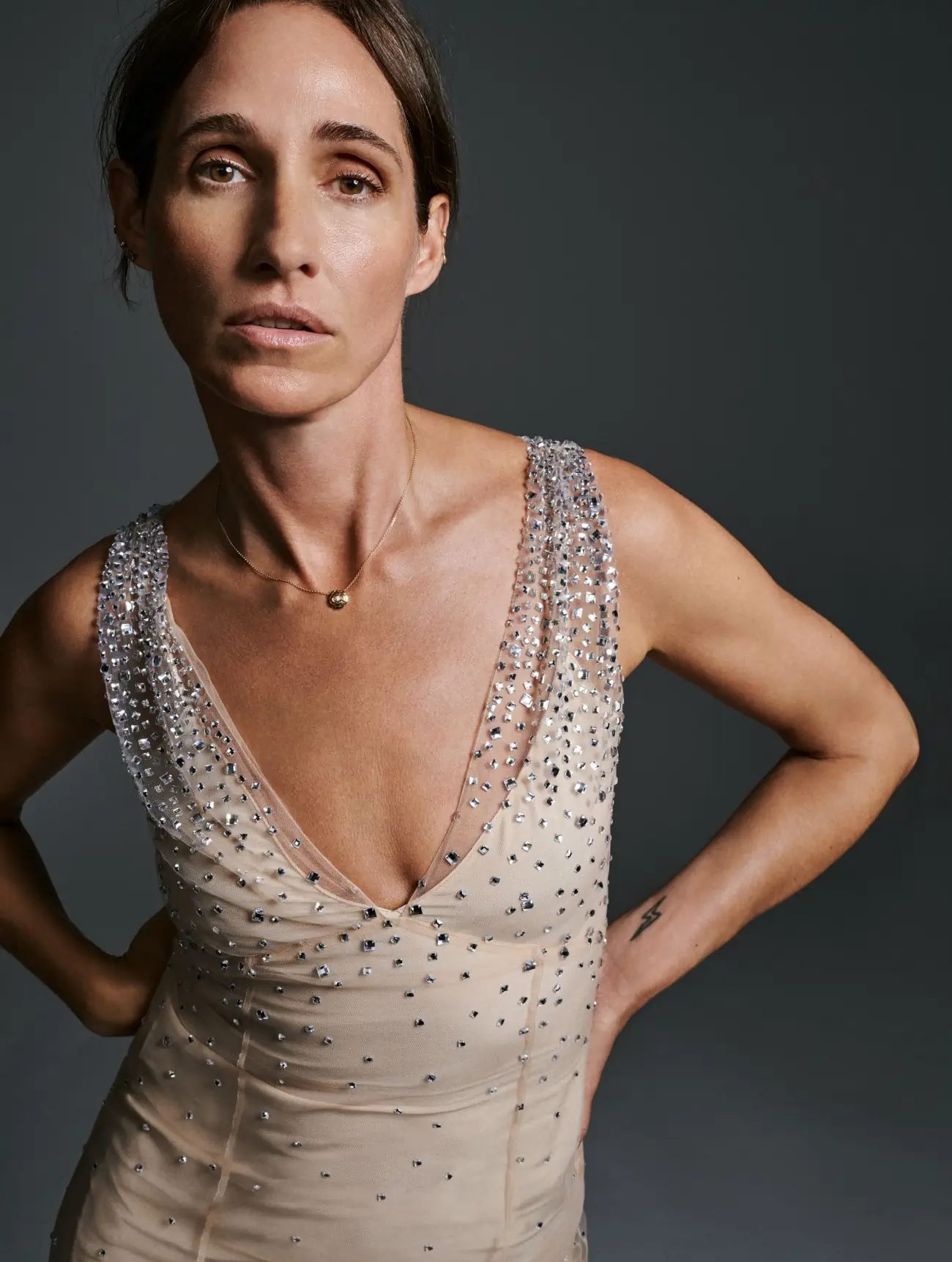 Rosemary Ferguson in Fendi on Elle UK December 2023/January 2024 cover