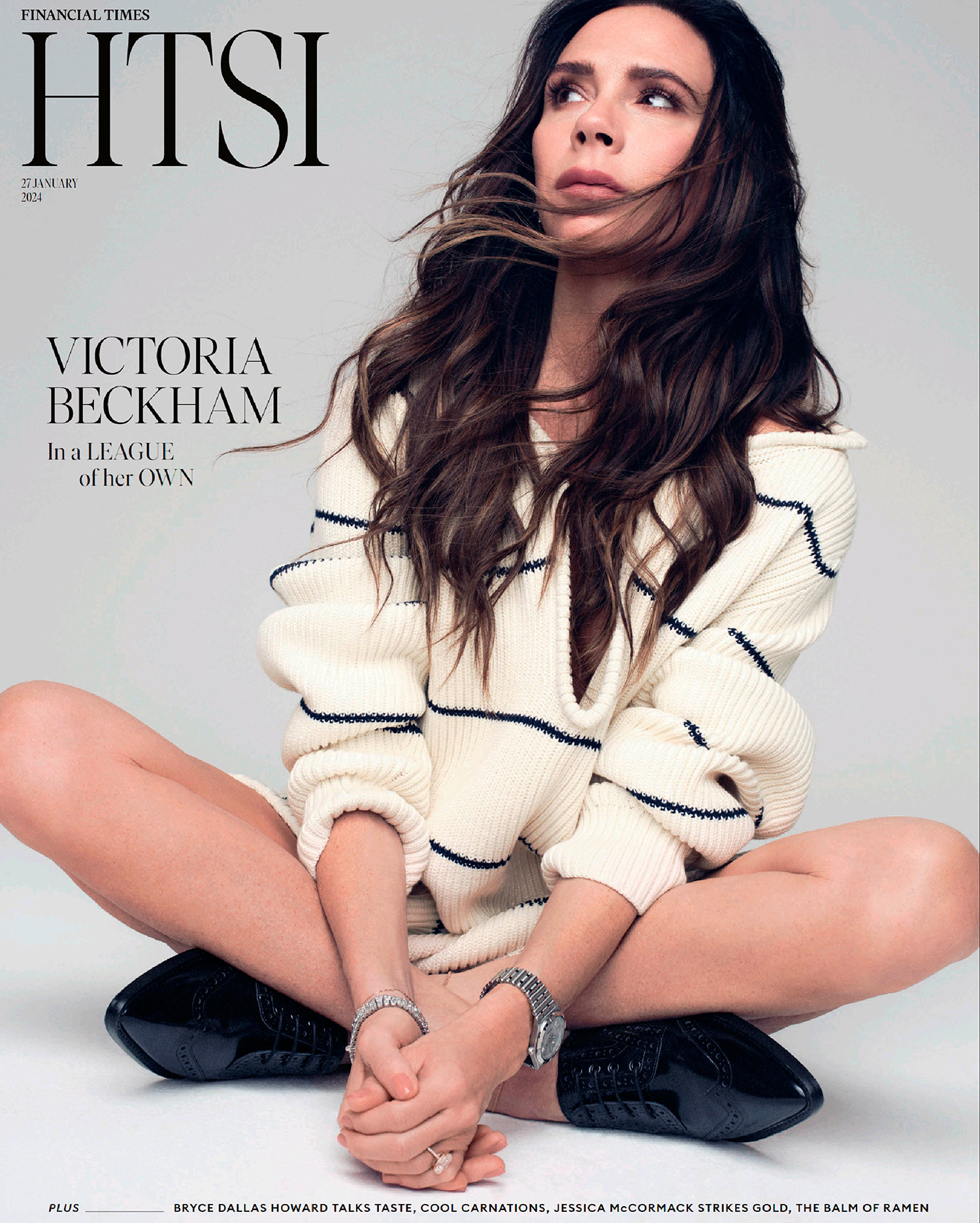 Victoria Beckham covers How To Spend It January 27th, 2024 by Nathaniel Goldberg