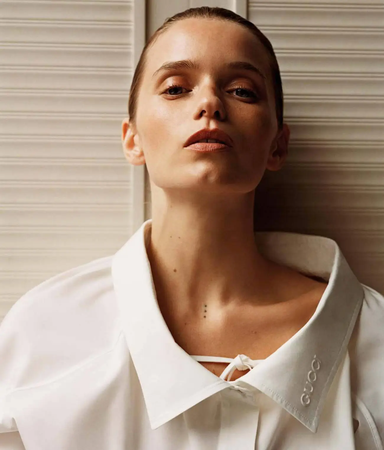 Abbey Lee Kershaw in Gucci on D la Repubblica February 10th, 2024 by Alasdair McLellan