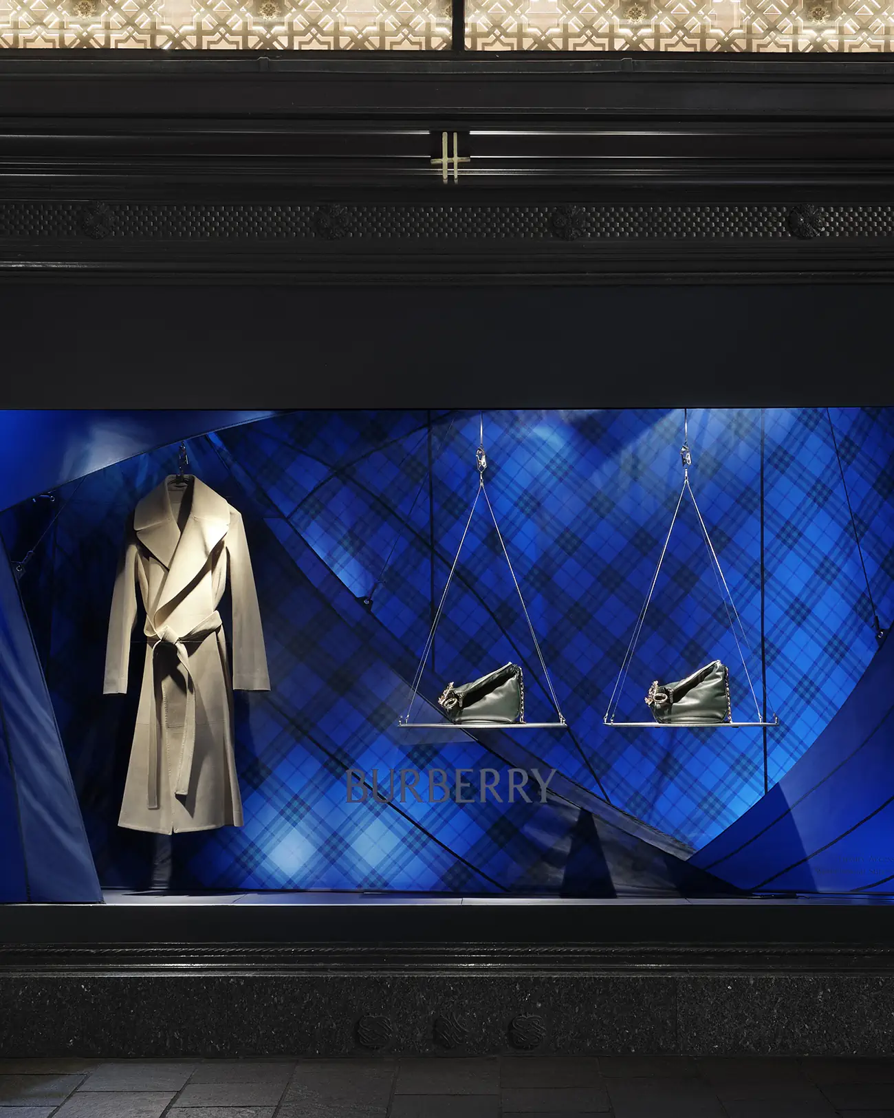 Burberry transforms Harrods for the store's 175th anniversary