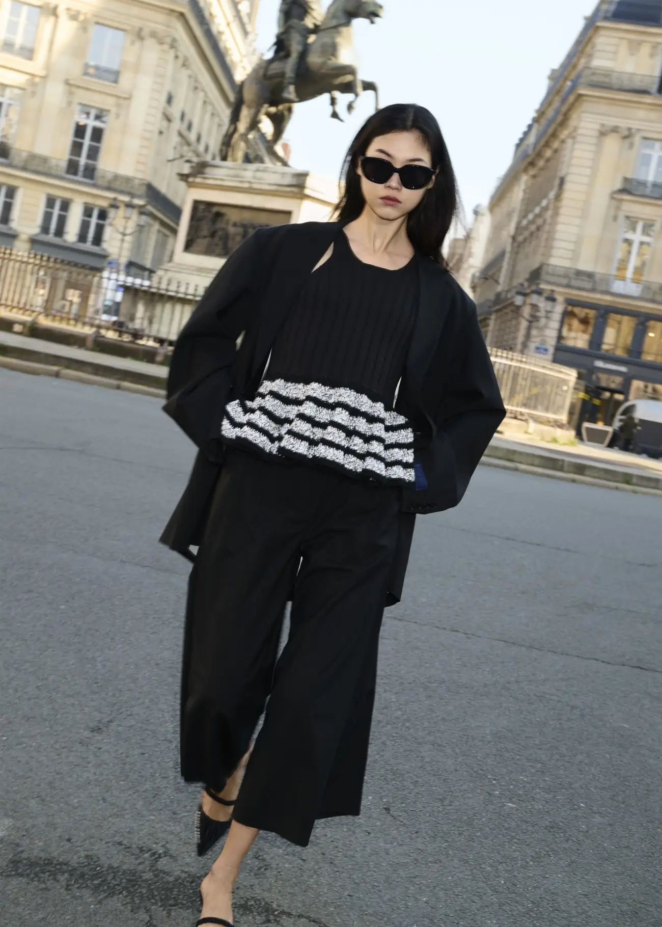 Kenzo's Spring/Summer 2024 campaign bridges East and West on Parisian streets
