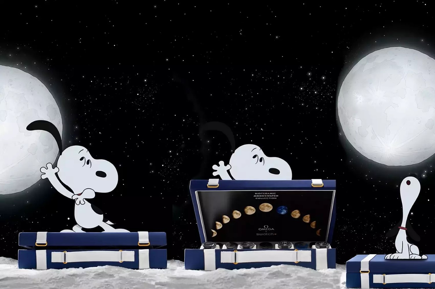 The Snoopy MoonSwatch - A match made in space (and pop culture)