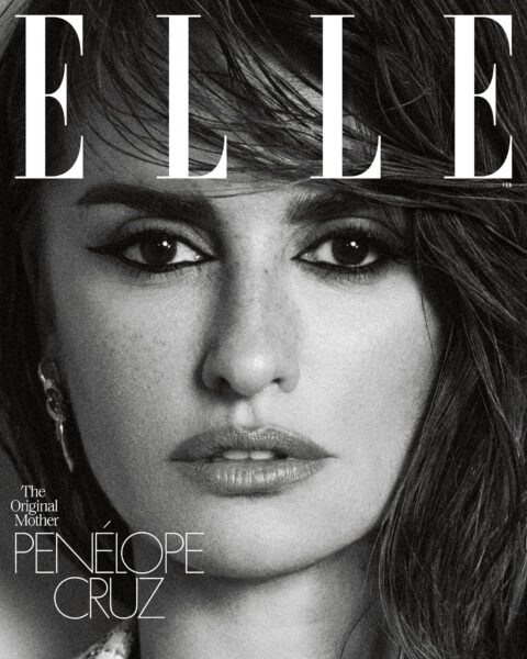 Penélope Cruz covers Elle US February 2024 by Zoey Grossman