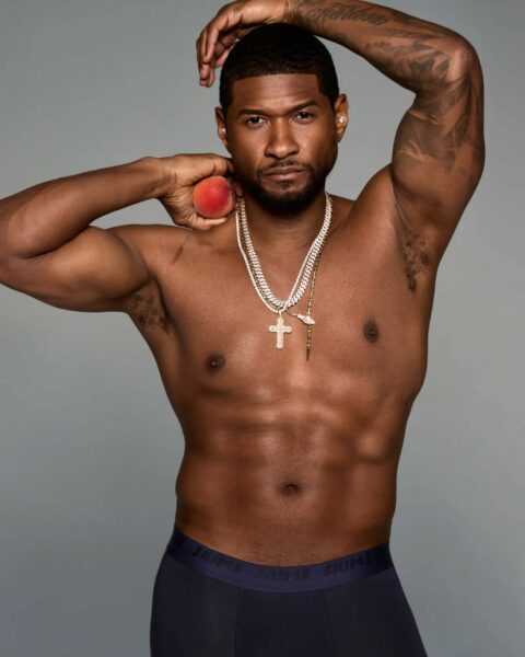 Usher teams up with Skims Mens for new campaign and album release