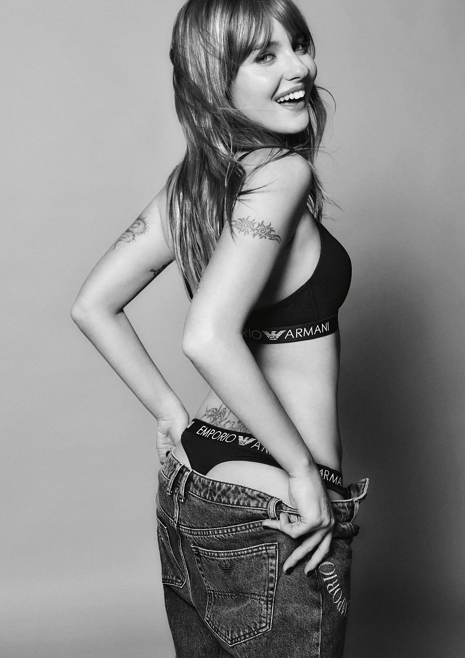 Victoria De Angelis energizes Emporio Armani Underwear's Spring/Summer 2024 campaign