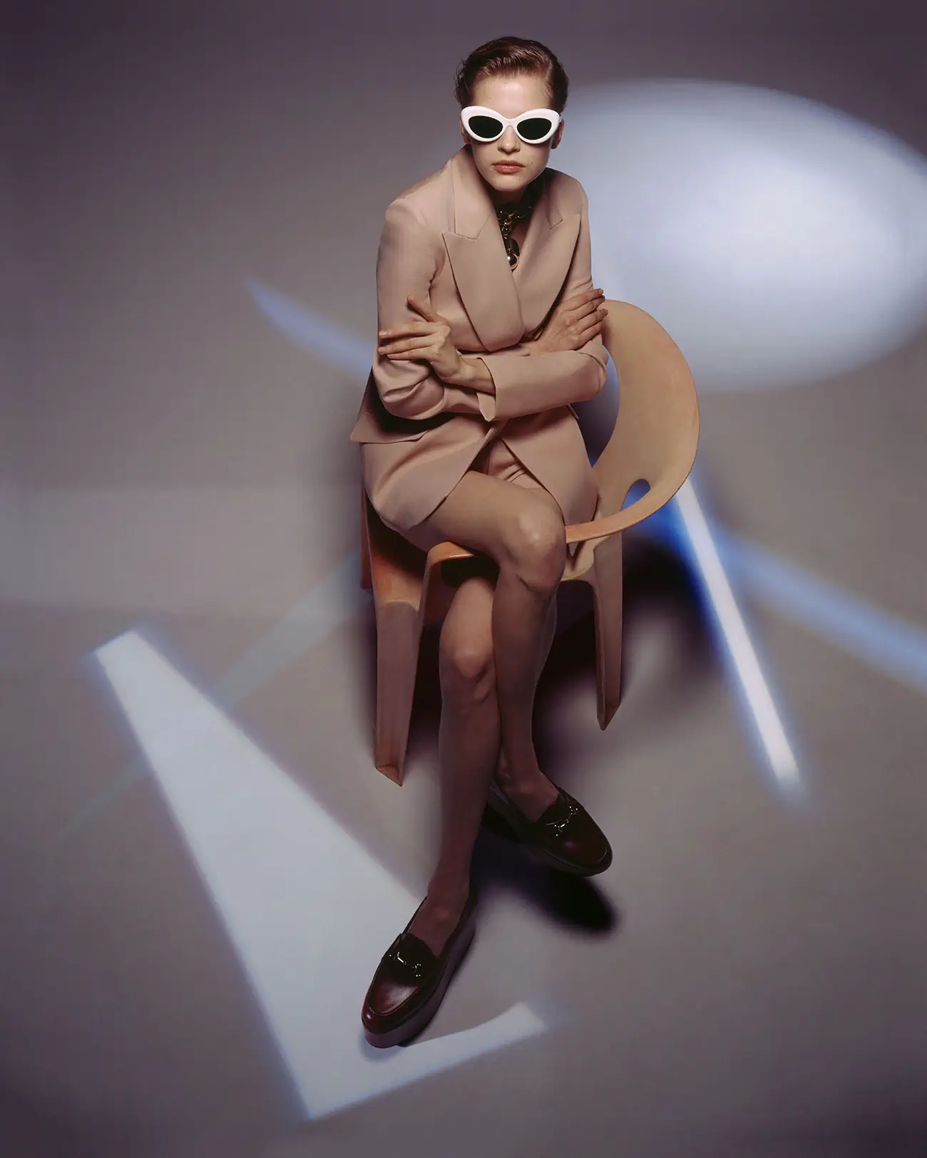 Aivita Mūze by Brigitte Niedermair for Elle US March 2024