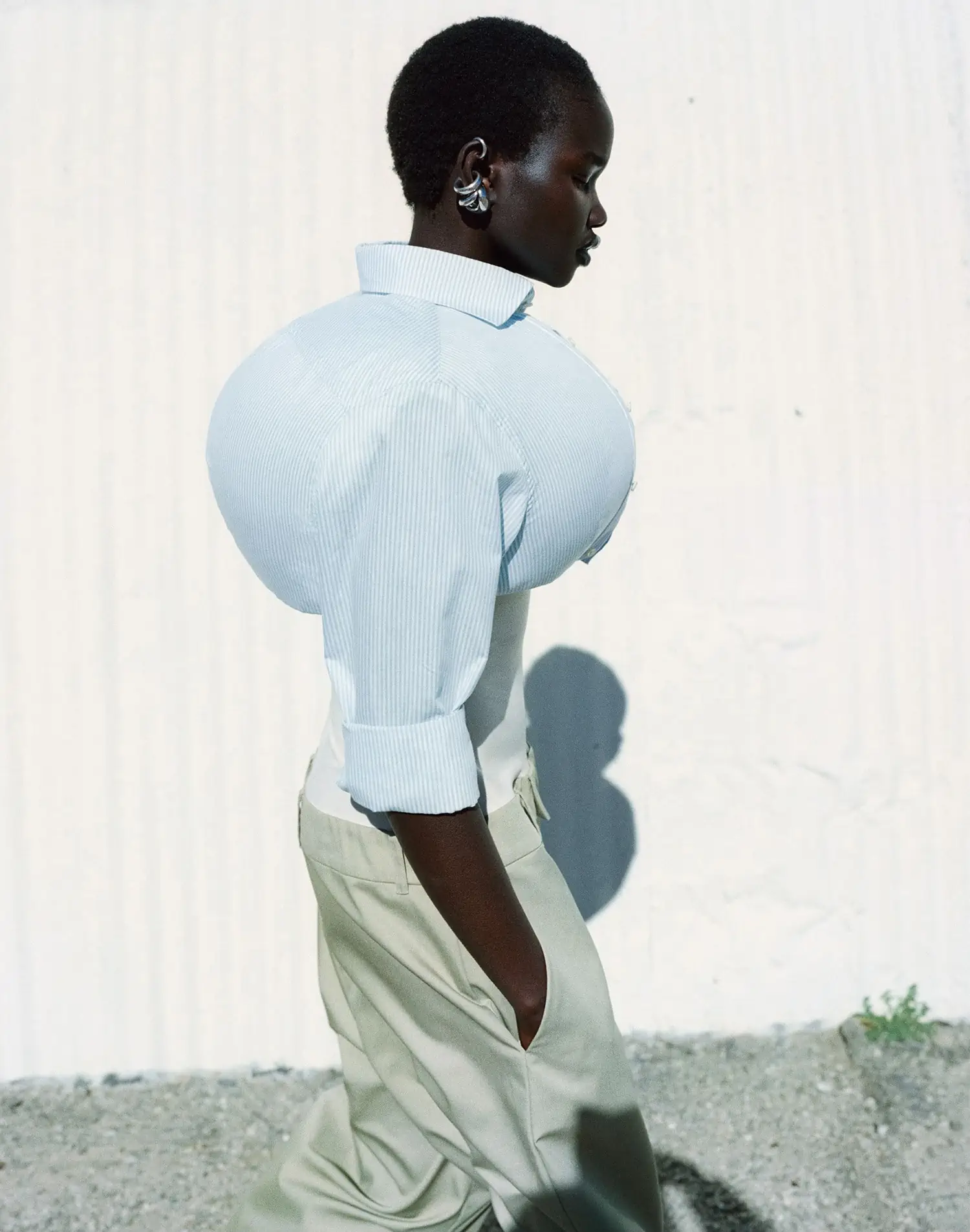 Akon Chankgou by Julia Noni for Elle US March 2024