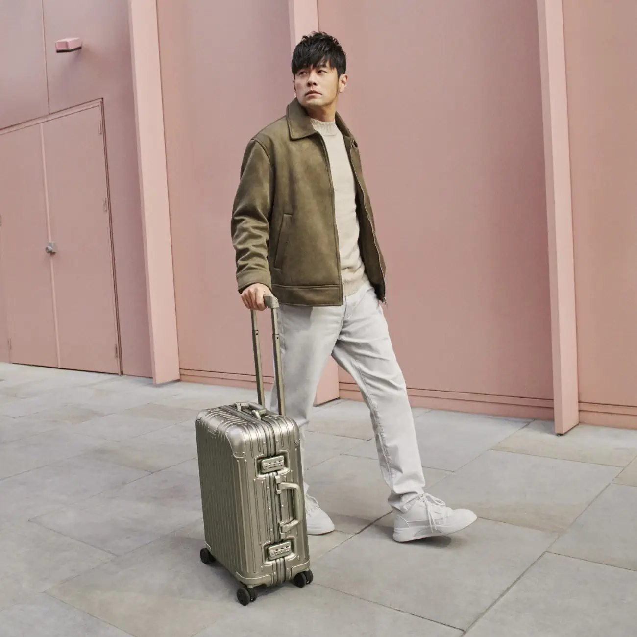 Jay Chou takes to the streets of London in Rimowa's latest ''Never Still'' campaign