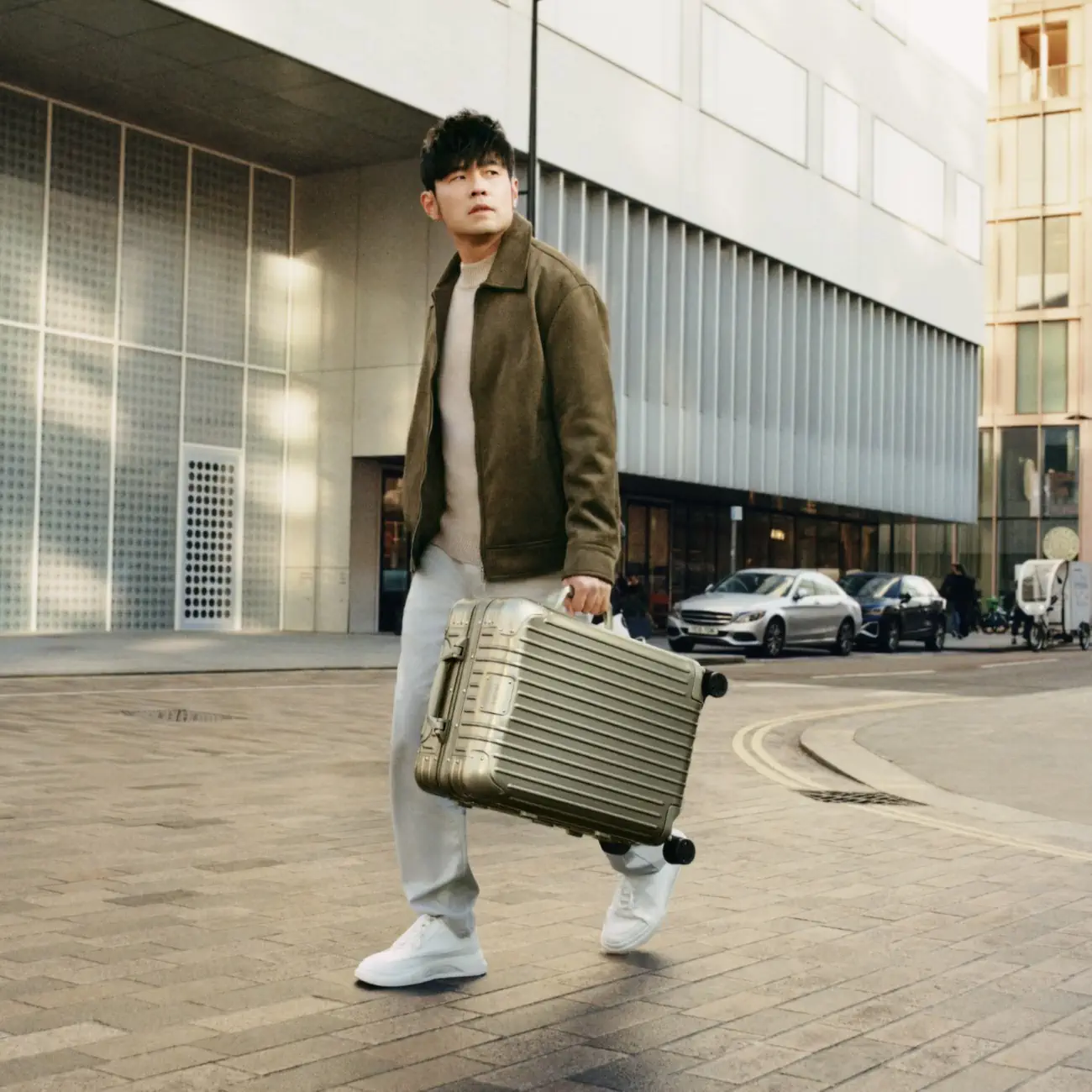 Jay Chou takes to the streets of London in Rimowa's latest ''Never Still'' campaign