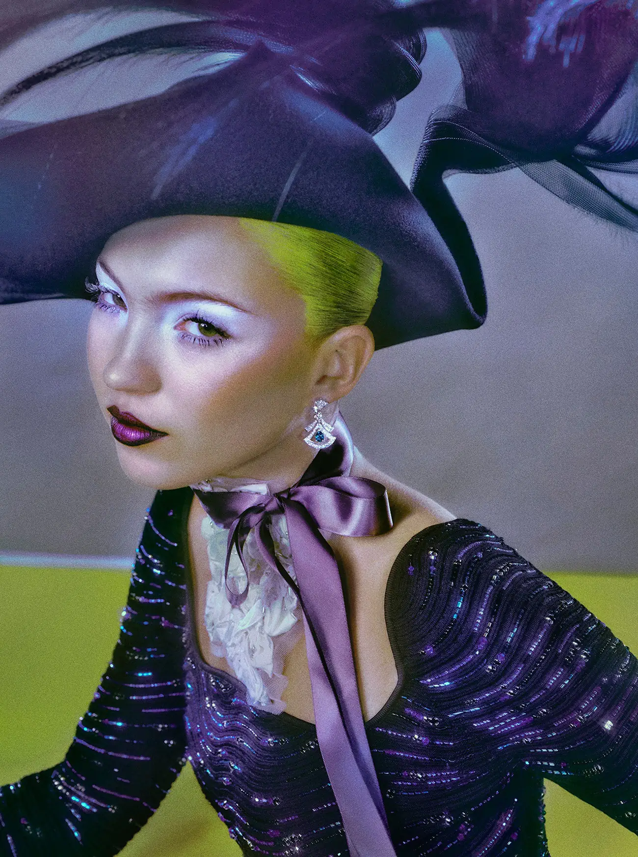 Lila Moss covers Vogue Spain March 2024 by Elizaveta Porodina