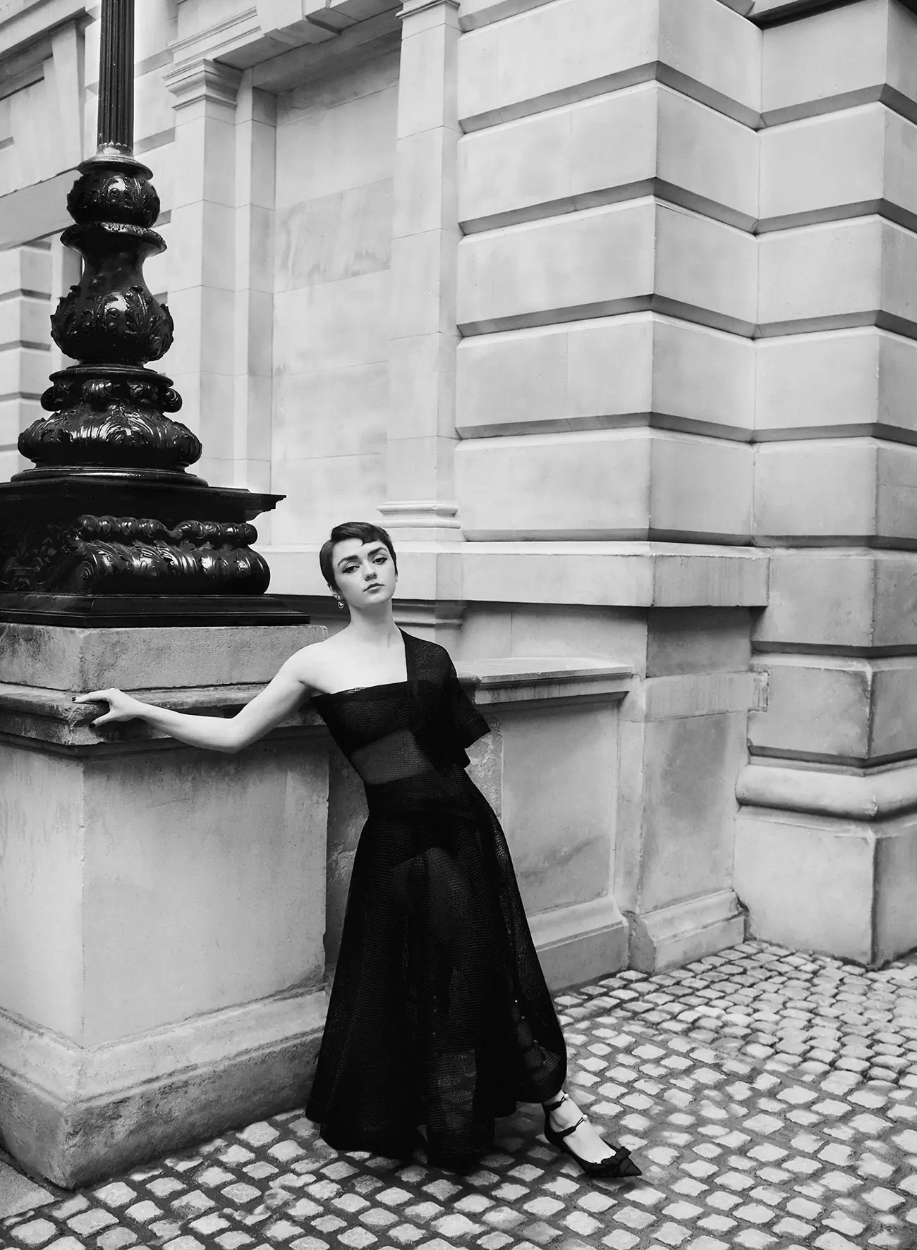 Maisie Williams in Dior on Harper’s Bazaar UK March 2024 by Agata Pospieszynska