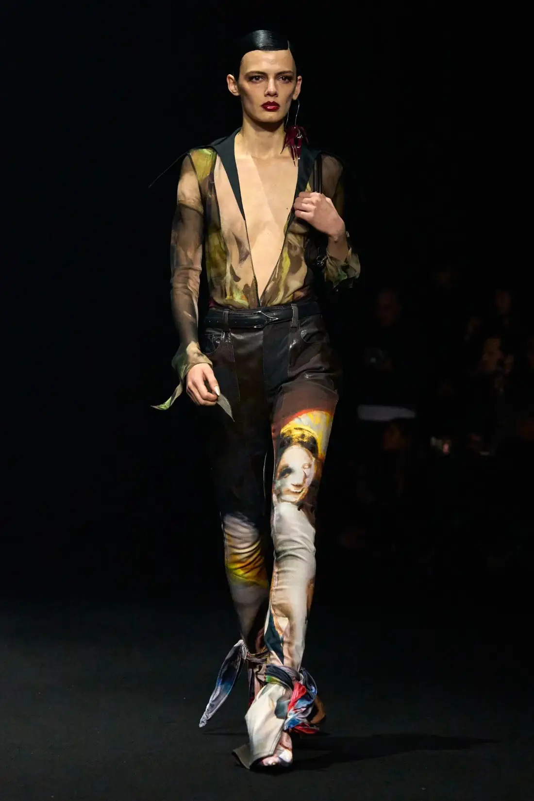 Mugler Fall Winter 2024 Paris Fashion Week Fashionotography