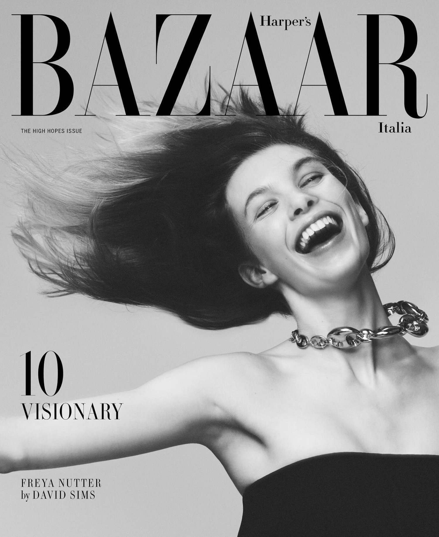 Penelope Ternes and Freya Nutter cover Harper’s Bazaar Italia March 2024 by David Sims