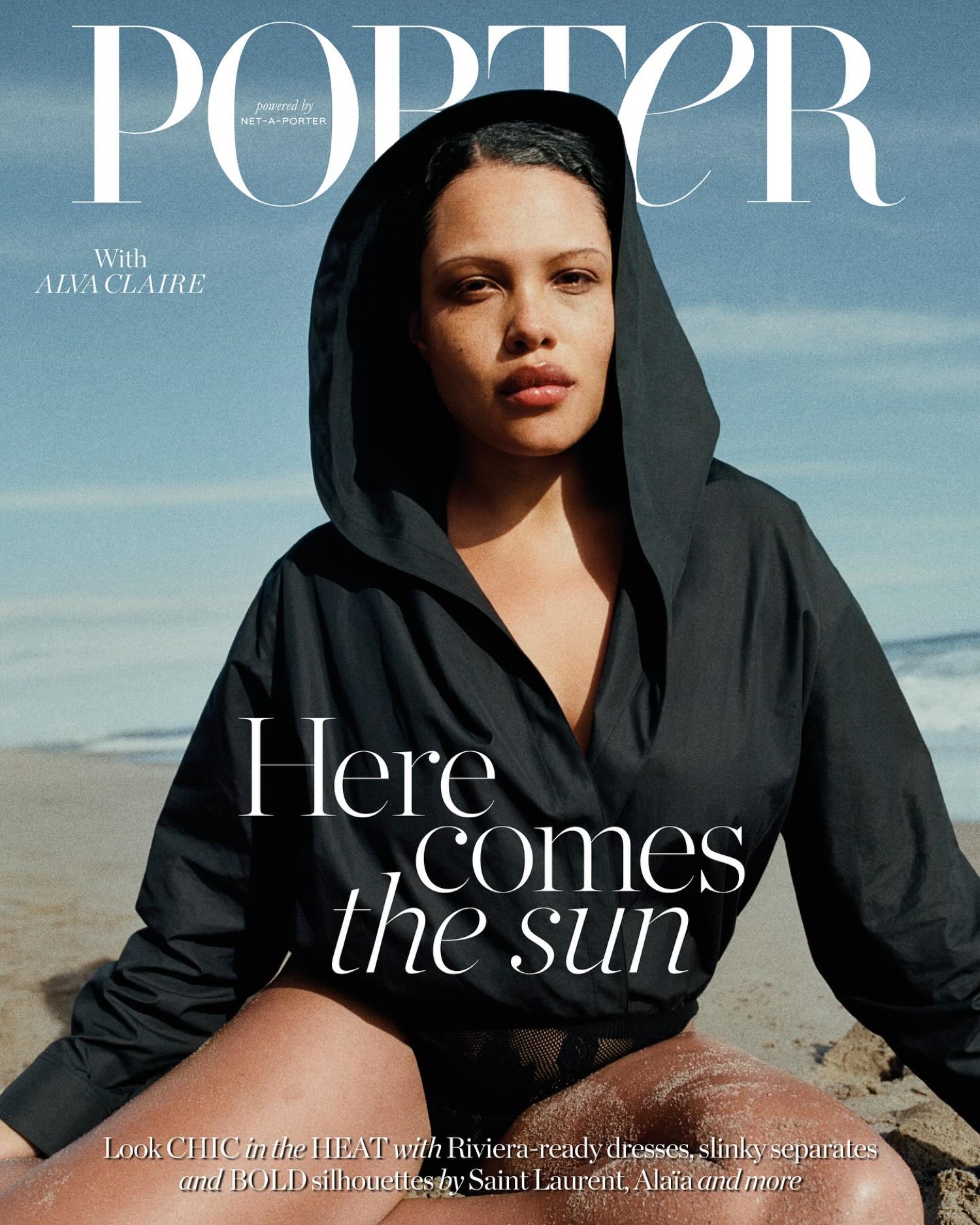 Alva Claire covers Porter Magazine April 22nd, 2024 by Julia Noni
