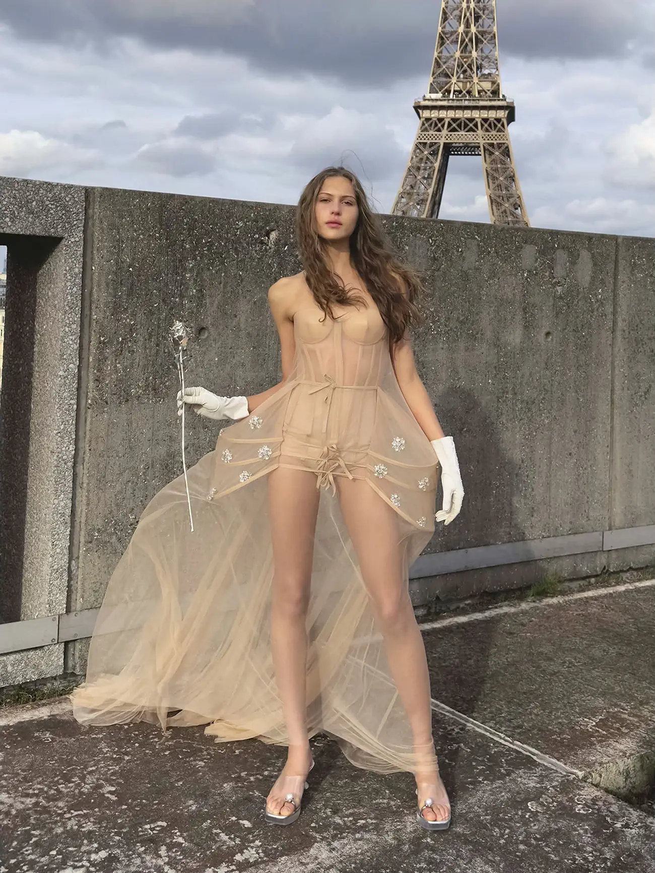Angelina Kendall covers Vogue Australia April 2024 by Juergen Teller