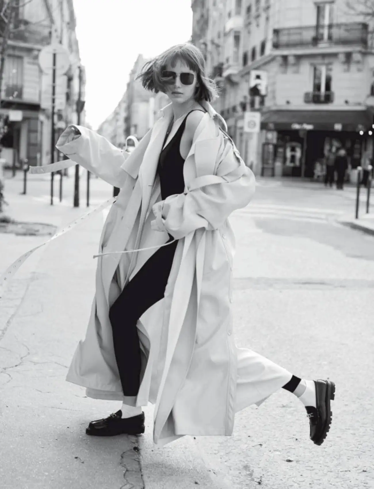 Anna Steininger by Luc Braquet for Madame Figaro April 19th, 2024