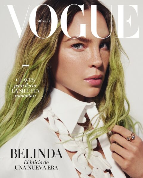 Belinda covers Vogue Mexico April 2024 by Emmanuel Sanchez-Monsalve