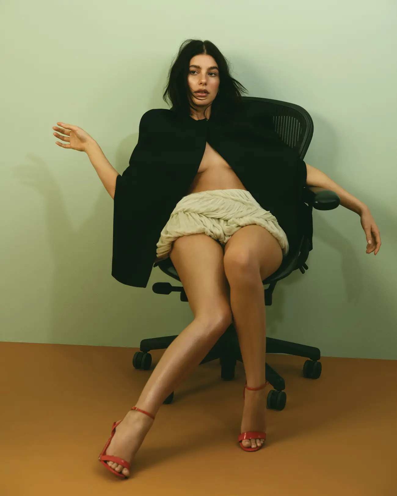 Camila Morrone covers Vogue Latin America April 2024 by Zoey Grossman
