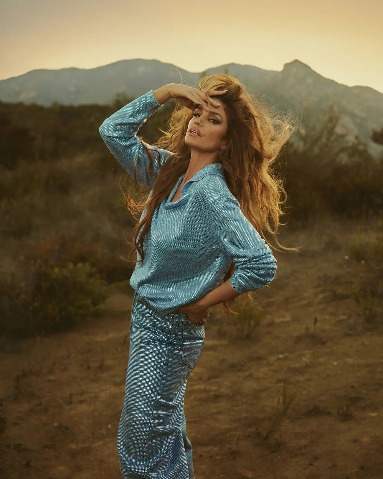 Cindy Crawford covers Flaunt Magazine Issue 190 by Greg Swales