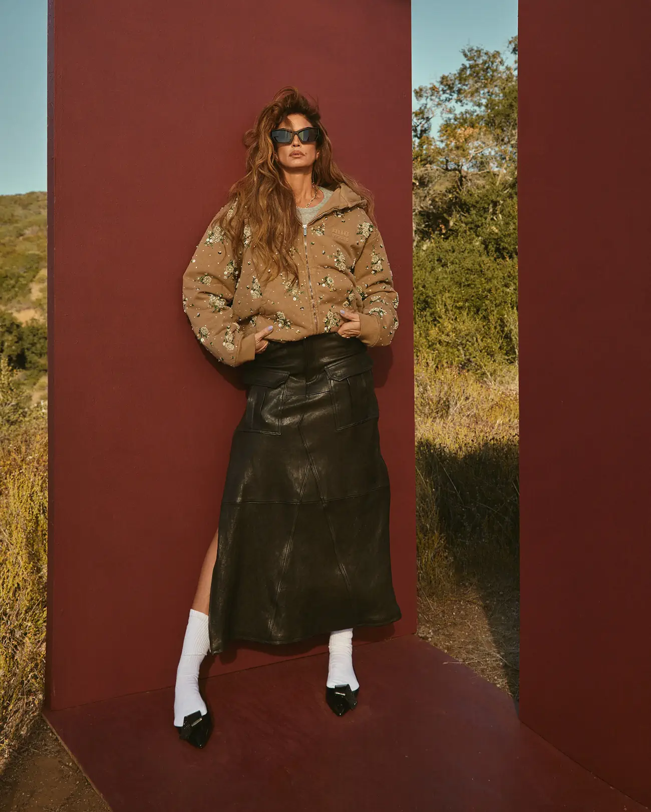 Cindy Crawford covers Flaunt Magazine Issue 190 by Greg Swales