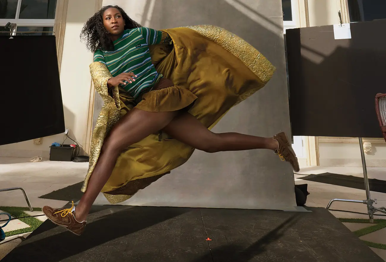 Coco Gauff covers Vogue US April 2024 by Annie Leibovitz