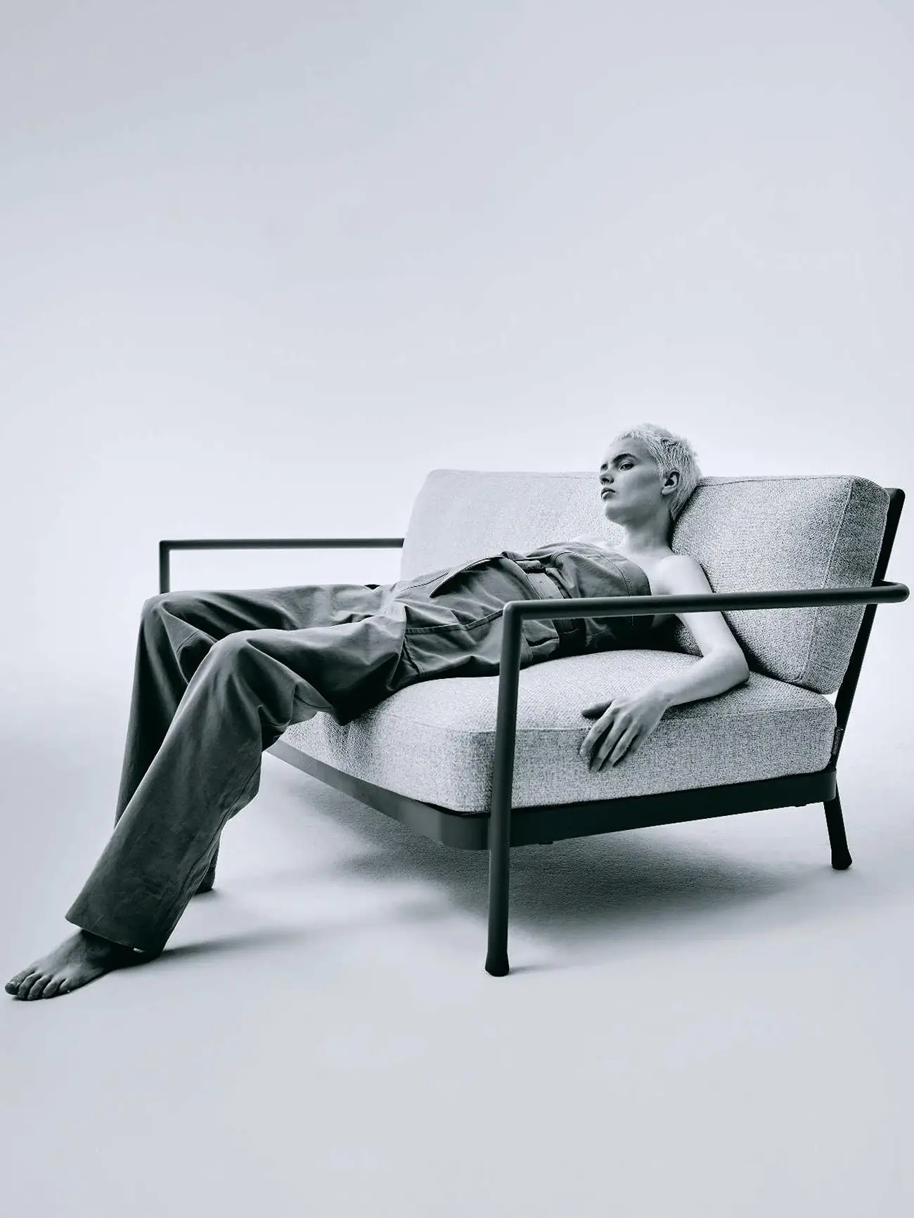 Ilse Roffel in Alaïa on Elle Italia April 16th, 2024 cover by ...