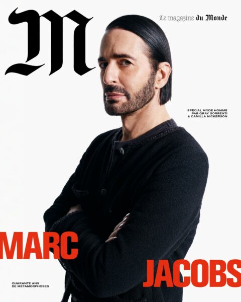 Marc Jacobs covers M Le magazine du Monde April 6th, 2024 by Gray Sorrenti