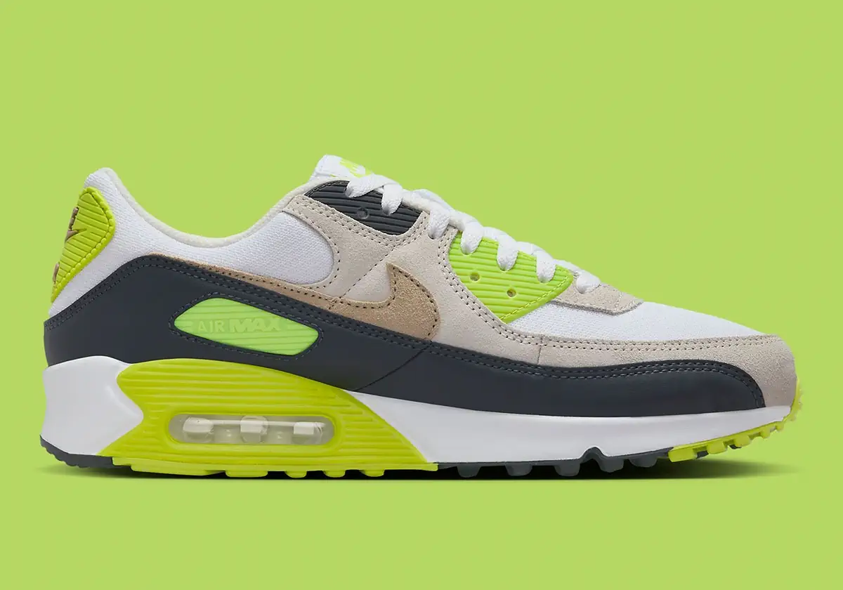 Nike Air Max 90 "Cyber Yellow & Light Orewood Brown" release date summer 2024