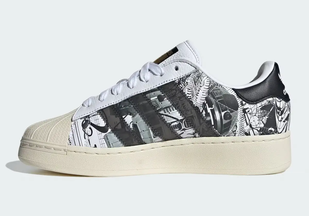 Star Wars teams up with adidas Superstar XLG "NANZUKA" for galactic collaboration