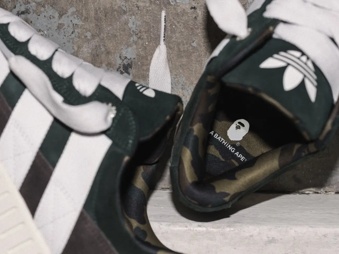 adidas Originals and BAPE® present the new collaboration: N BAPE® sneaker