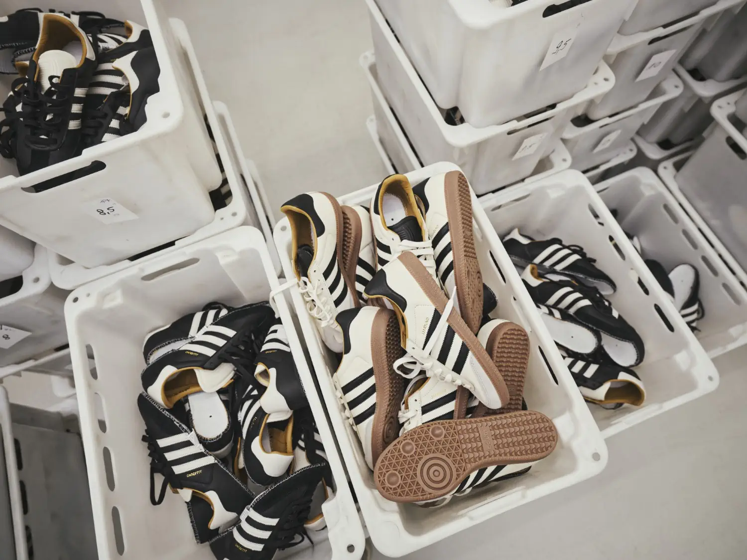 adidas Originals and JJJJound collaborate on two Samba sneakers
