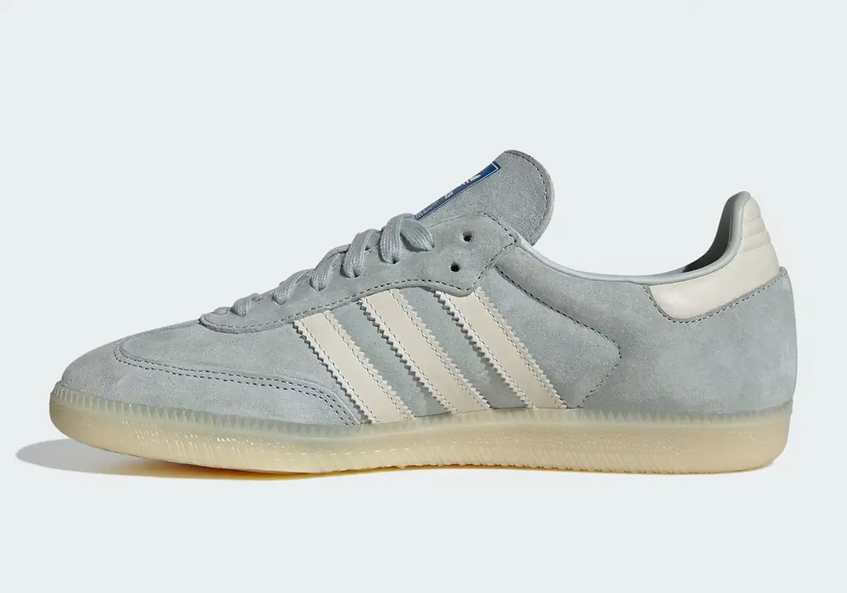 adidas Samba "Wonder Silver" Suede Sneakers Redefine the Classic