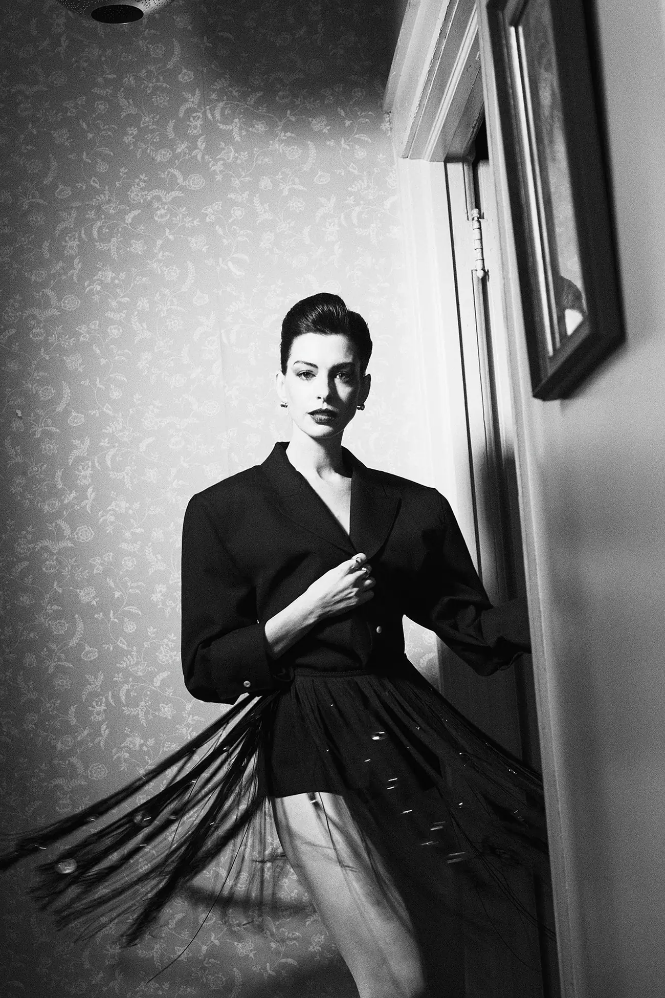 Anne Hathaway covers Vanity Fair April 2024 by Norman Jean Roy