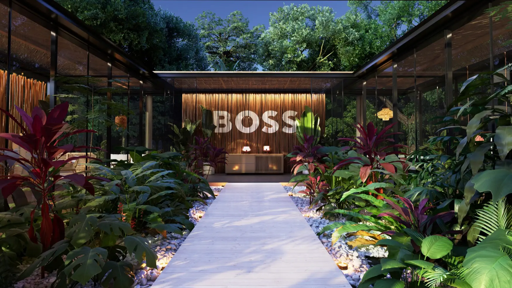 BOSS Bali House, an immersive fashion experience in paradise