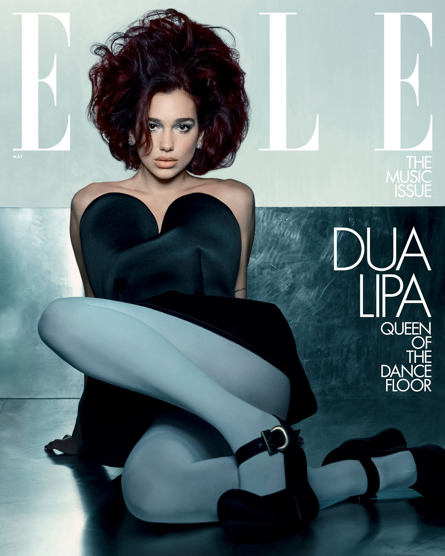Dua Lipa covers Elle US May 2024 by Dan Beleiu