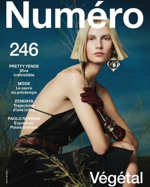 Elisa Nijman covers Numéro April-May 2024 by Txema Yeste