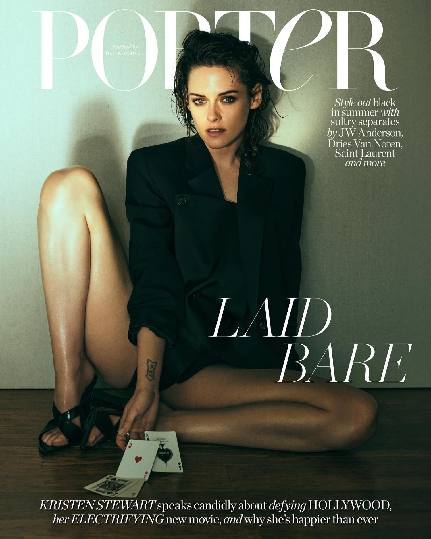 Kristen Stewart covers Porter Magazine May 6th, 2024 by Zoey Grossman