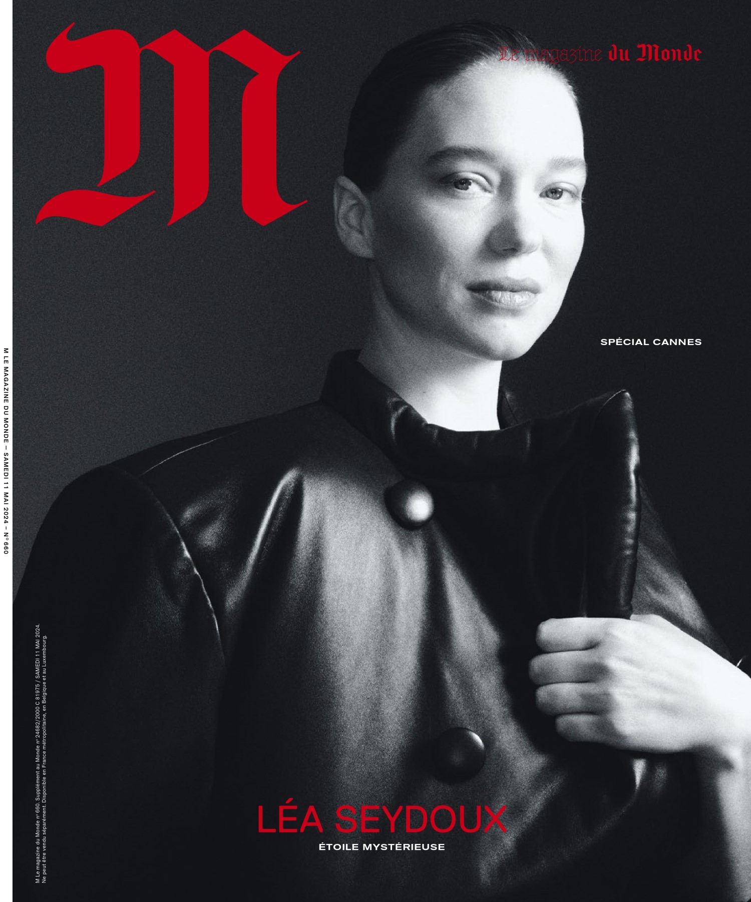 Léa Seydoux in Louis Vuitton on M Le magazine du Monde May 11th, 2024 by Oliver Hadlee Pearch
