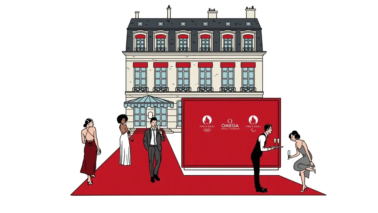 OMEGA opens exclusive OMEGA House Paris 2024, a luxurious hub for celebrating Olympic timekeeping history