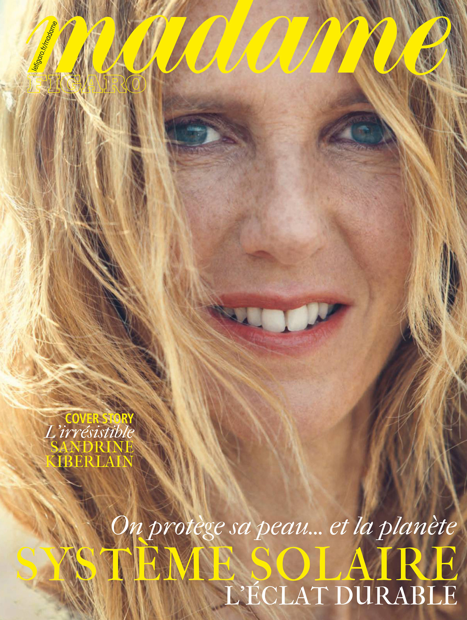 Sandrine Kiberlain in Bottega Veneta on Madame Figaro May 31st, 2024 by Thiemo Sander