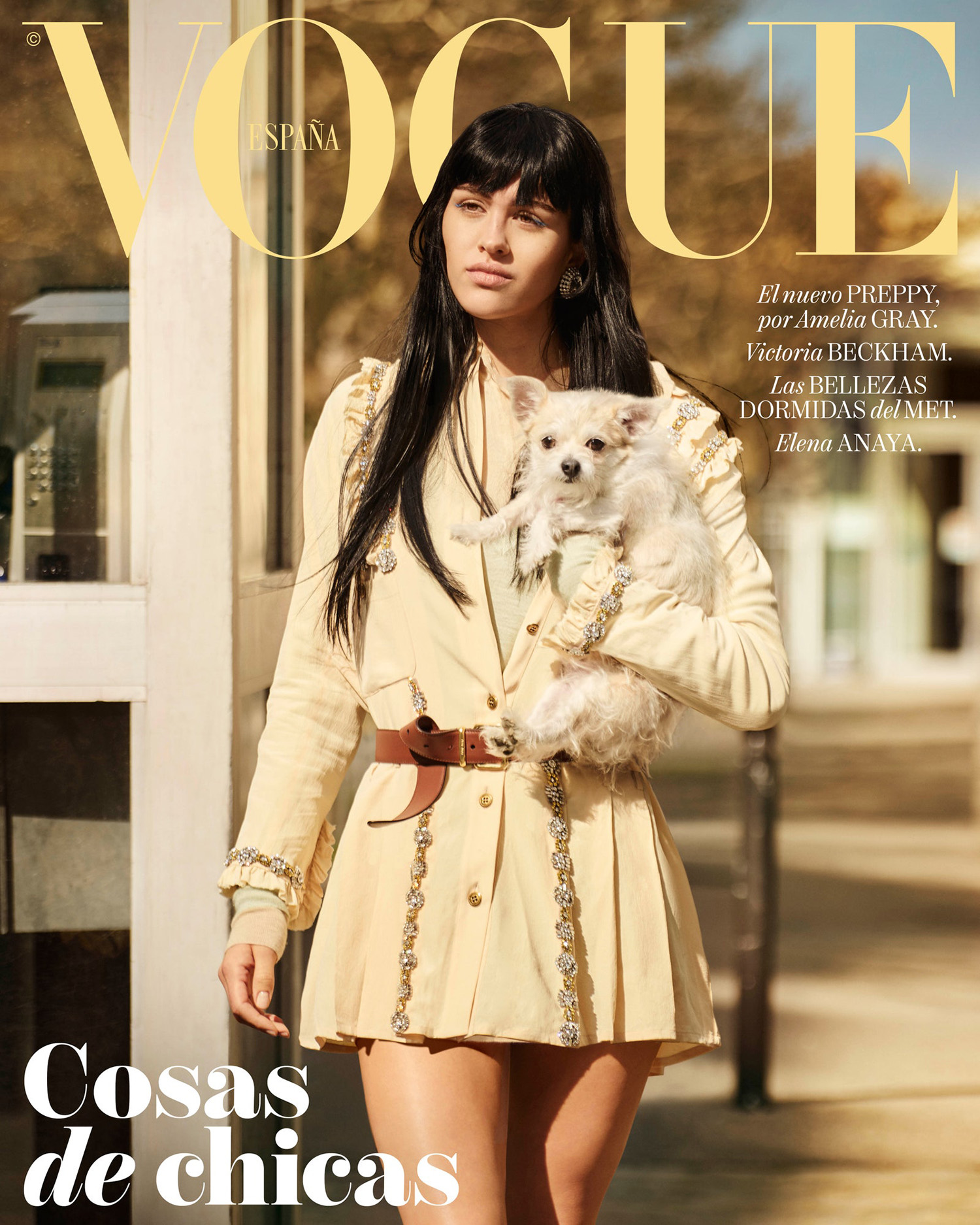 Amelia Gray covers Vogue Spain May 2024 by Brett Lloyd