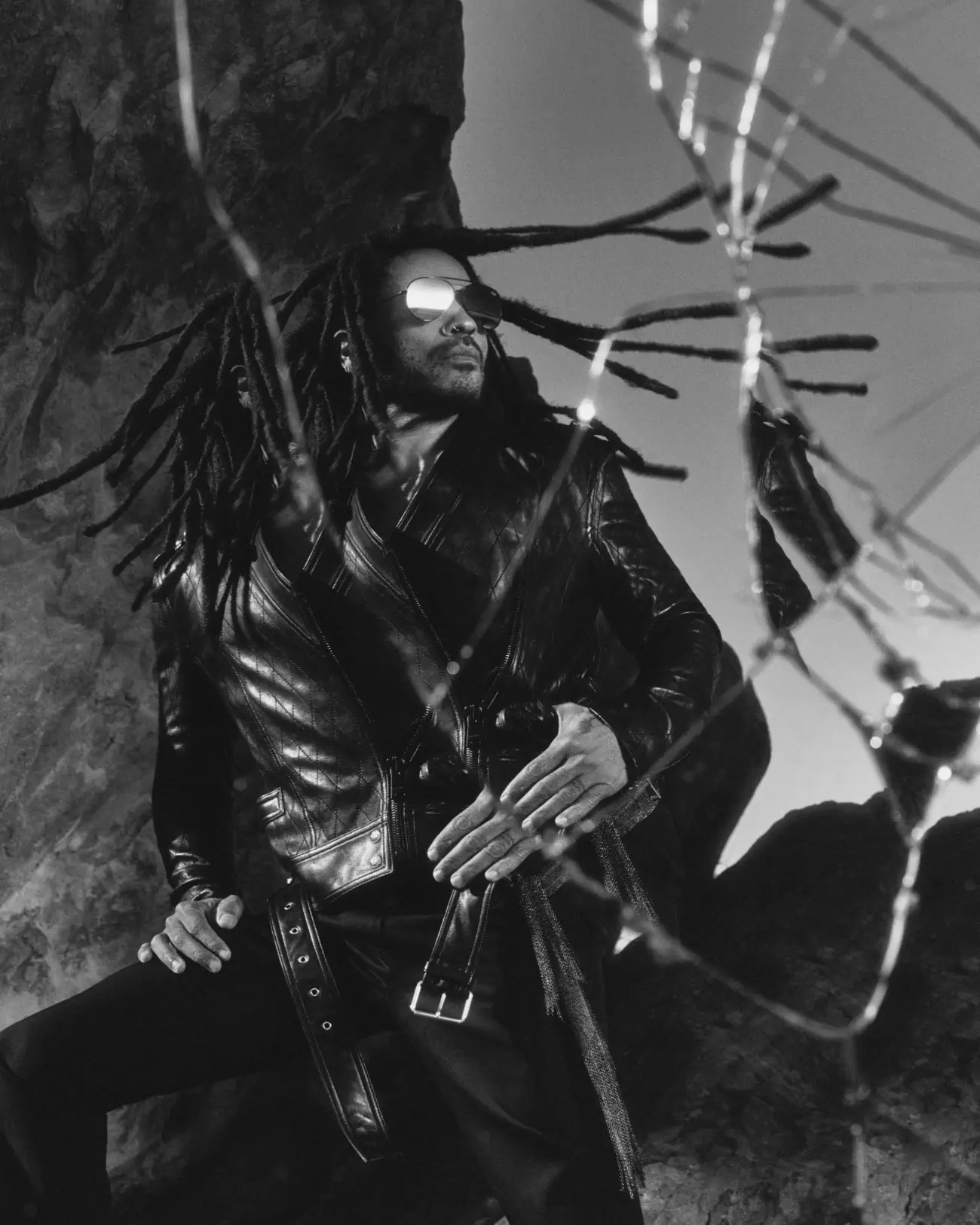 Lenny Kravitz covers Flaunt Magazine Issue 192 by Jonny Marlow ...