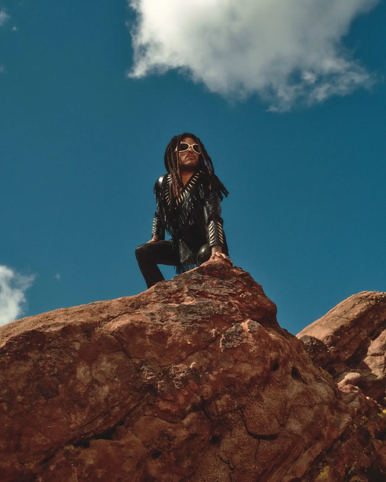 Lenny Kravitz covers Flaunt Magazine Issue 192 by Jonny Marlow ...